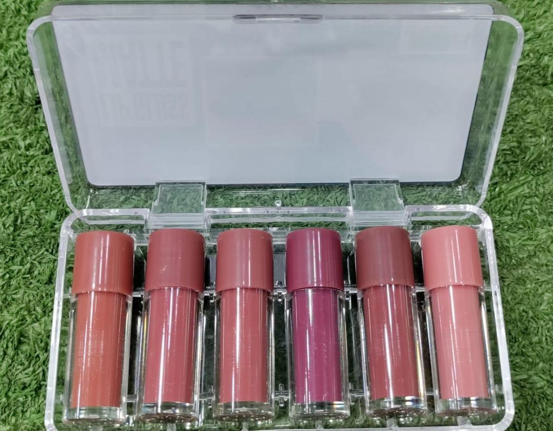 Nude Lip Gloss Set (Pack of 6)