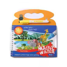 Magical Water Drawing Book – Reusable Montessori Coloring Toy for Kids