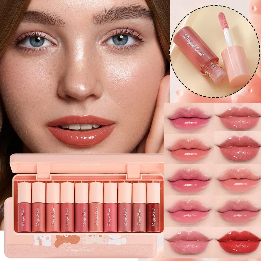 Nude Lip Gloss Set (Pack of 6)