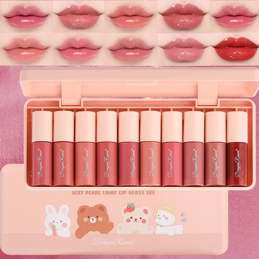 Nude Lip Gloss Set (Pack of 6)